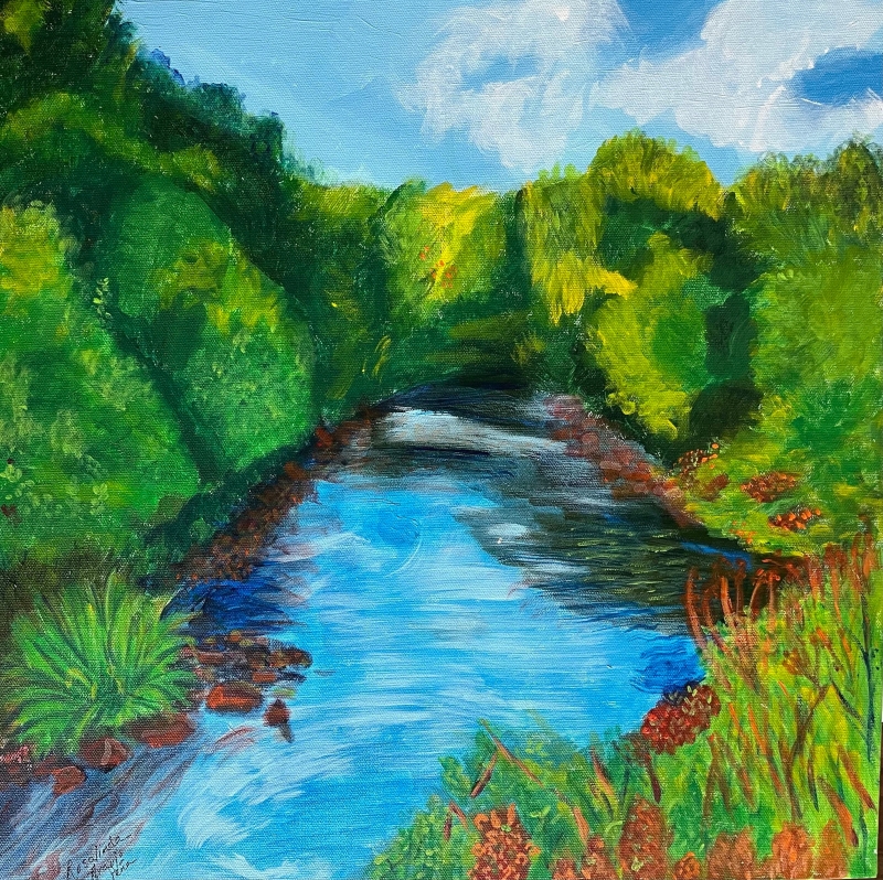 Clear Passage by artist Rosalinda Peña